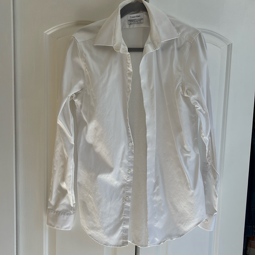 Calvin Klein White Dress Shirt